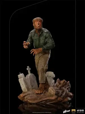 Figurine universal monsters wolf man dlx 1/10 st